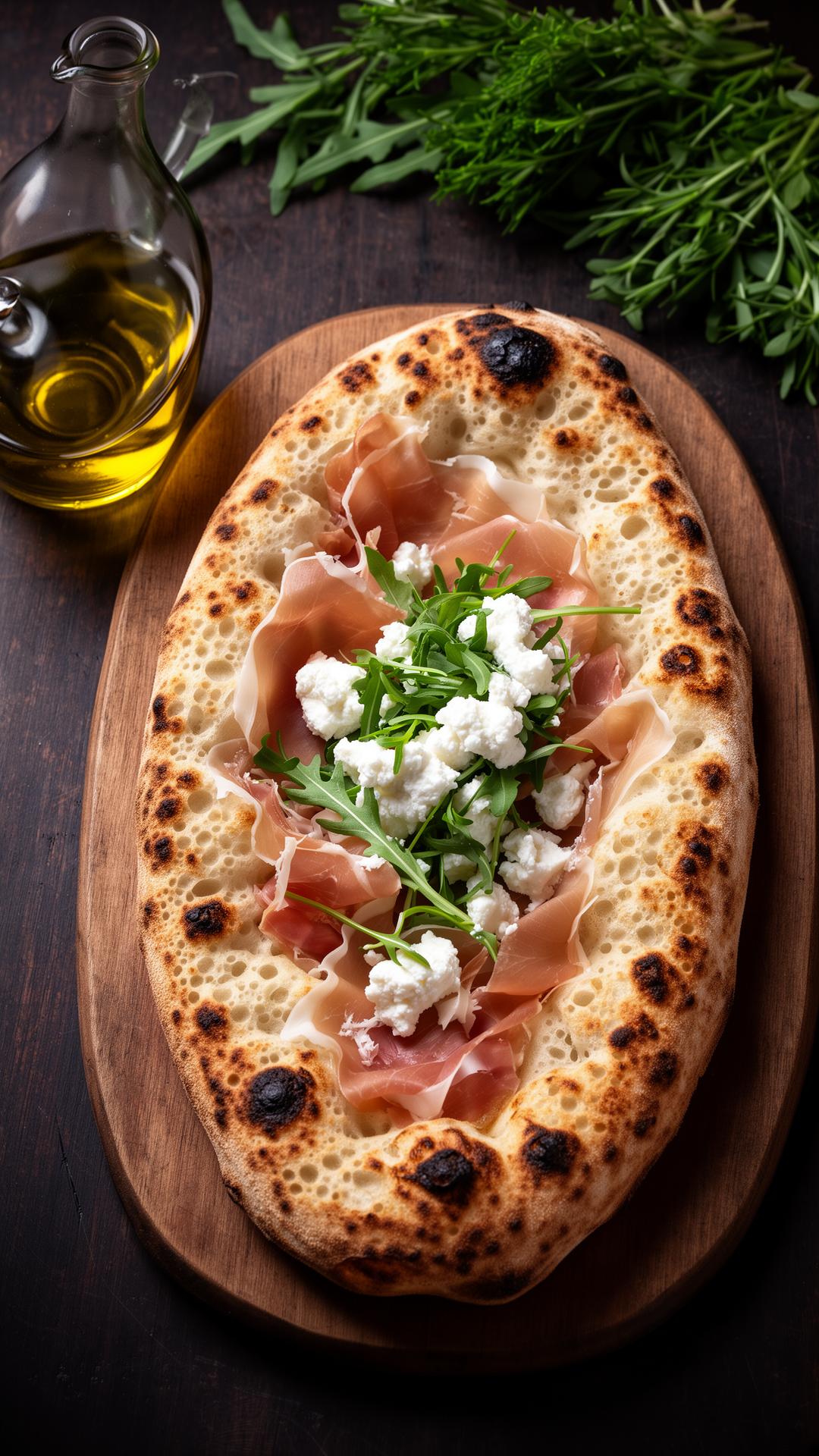 Svensk husmanskost och romersk sourdough pinsa serverad på Pinsa & Co i Kalmar